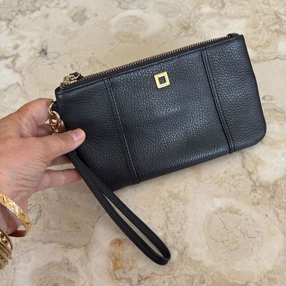Lodis Olivia Leather Wristlet & Card Stacker Wallet - Picture 4 of 14